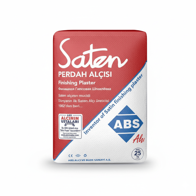 JIB ABS Satin Interior Skimming & Joint Compound Finishing Plaster - 25 Kg