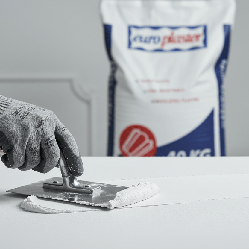 JIB Europlaster Plaster of Paris (P.O.P) Cement - 40 kg