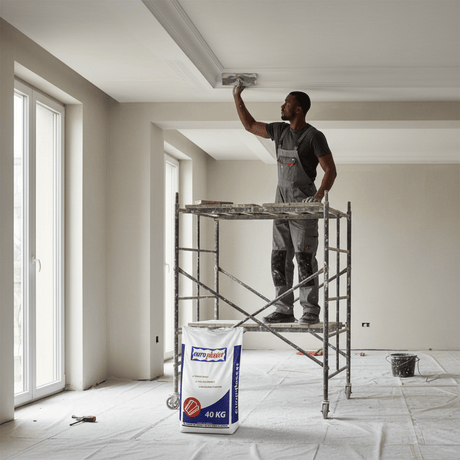 JIB Europlaster Plaster of Paris (P.O.P) Cement - 40 kg