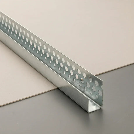 JIB Galvanized J-Trim Profile for Drywall & Cement Board - 3 m Length