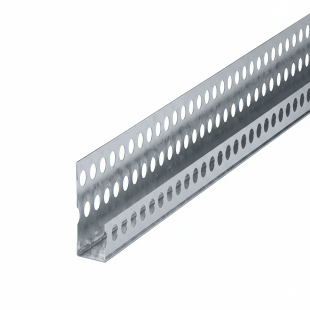 JIB Galvanized J-Trim Profile for Drywall & Cement Board - 3 m Length
