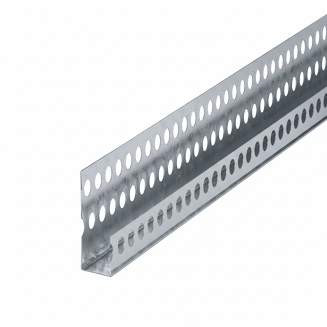 JIB Galvanized J-Trim Profile for Drywall & Cement Board - 3 m Length