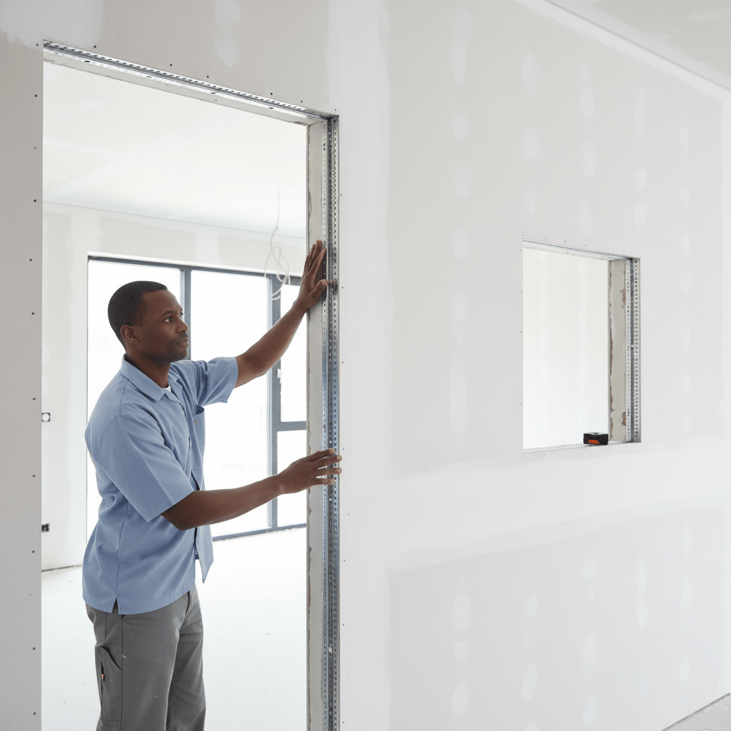 JIB Galvanized J-Trim Profile for Drywall & Cement Board - 3 m Length