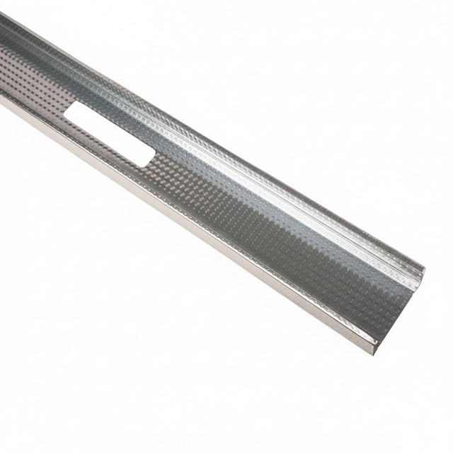 JIB Galvanized Partition Stud for Drywall Systems - 75 × 35 × 3000 mm (0.5 mm)