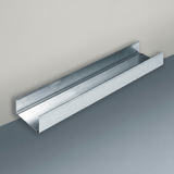 JIB Galvanized Partition Track for Drywall Systems - 50 × 28 × 3000 mm (0.5 mm)