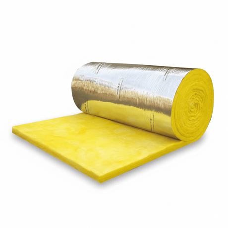 JIB IsoKing Glasswool Insulation Roll with Aluminum Foil – 100mm