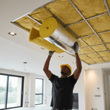 JIB IsoKing Glasswool Insulation Roll with Aluminum Foil – 100mm