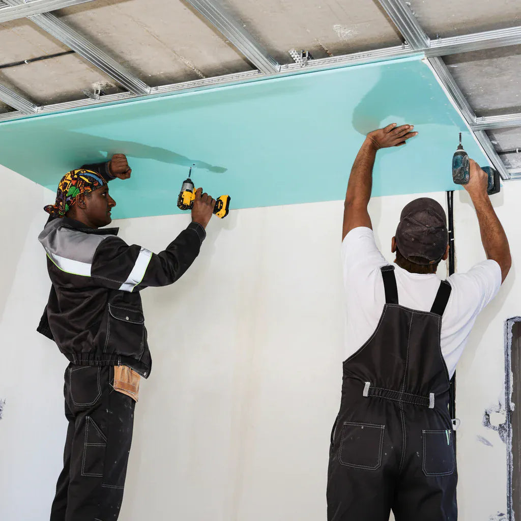 JIB JIB Moisture-Resistant Plasterboard 1200 × 2400 mm - 12.5 mm