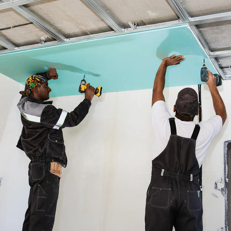 JIB JIB Moisture-Resistant Plasterboard 1200 × 2400 mm - 12.5 mm