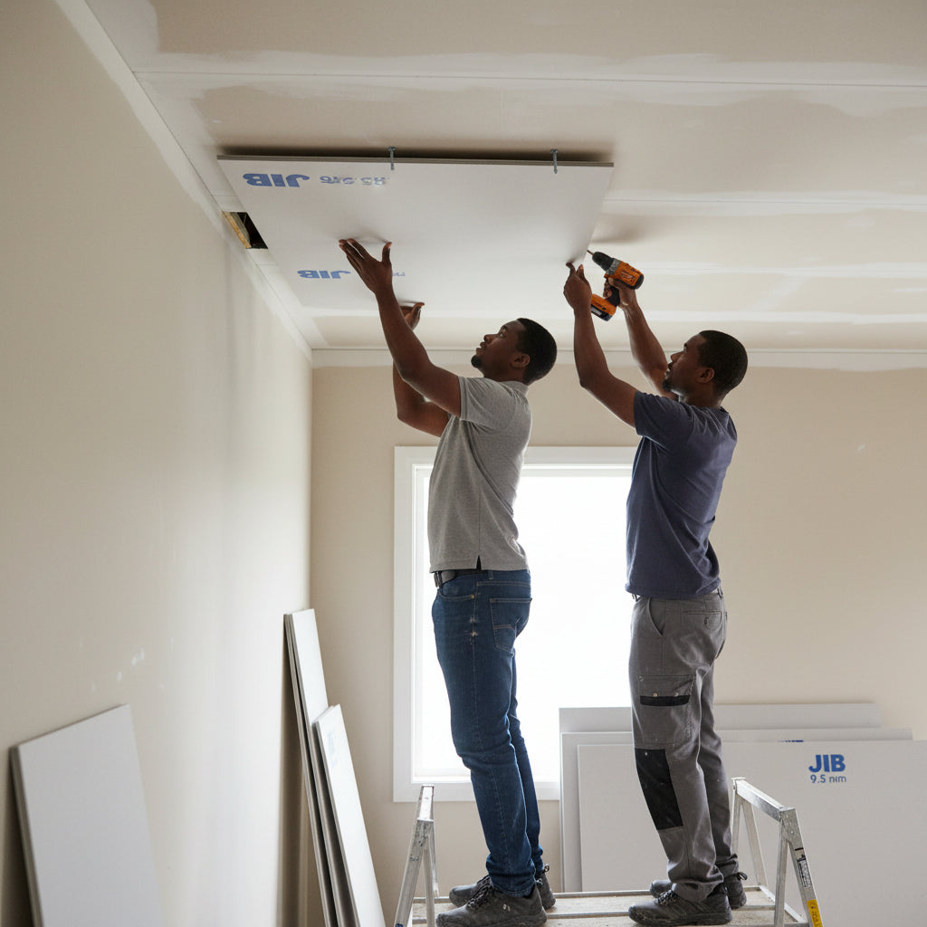 JIB JIB Standard Plasterboard 1200 × 2400 mm - 9.5 mm