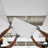 JIB JIB Vinyl Gypsum Ceiling Tiles 60 cm × 60 cm