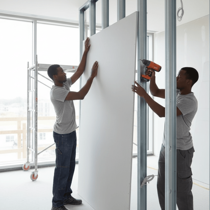 JIB Knauf Standard Plasterboard 1200 × 2400 mm - 9.5 mm