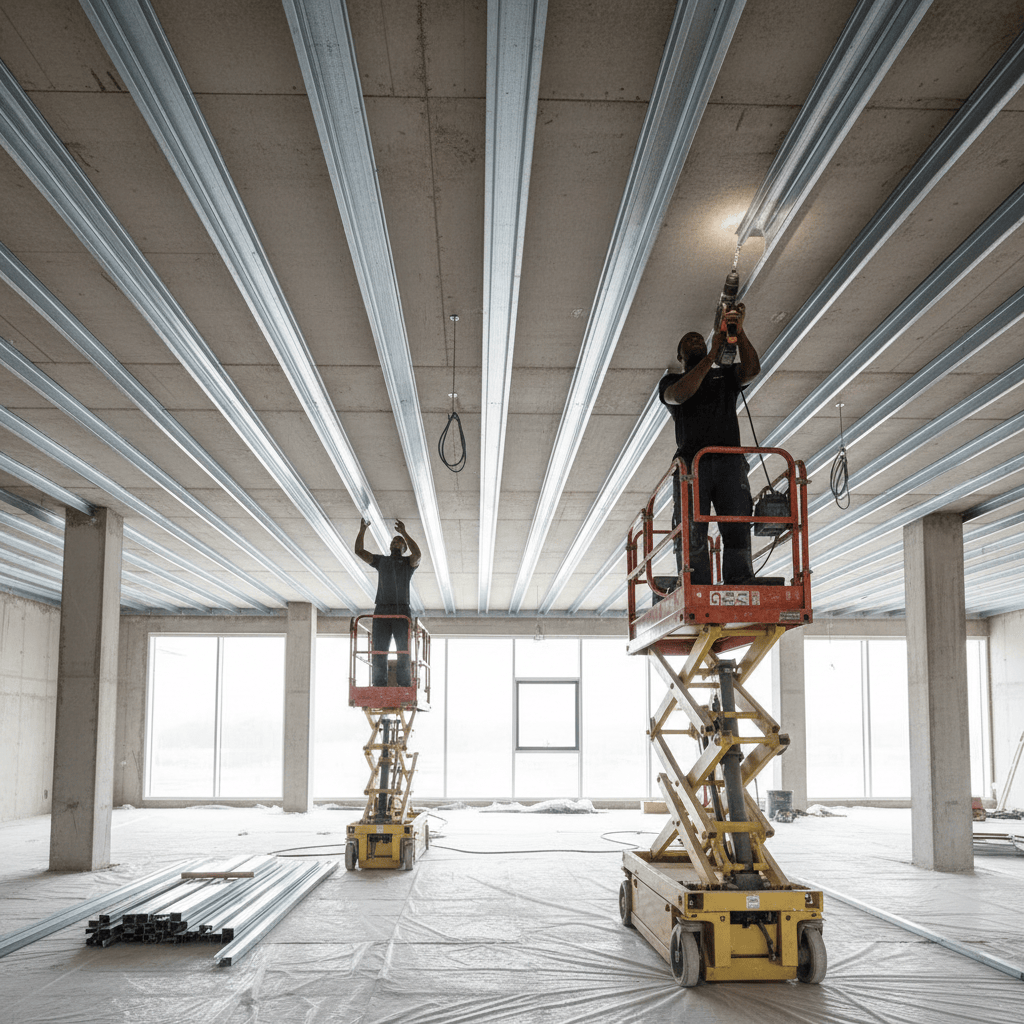 JIB Omega Furring Channel 3000 mm - 0.5 mm Galvanized Steel