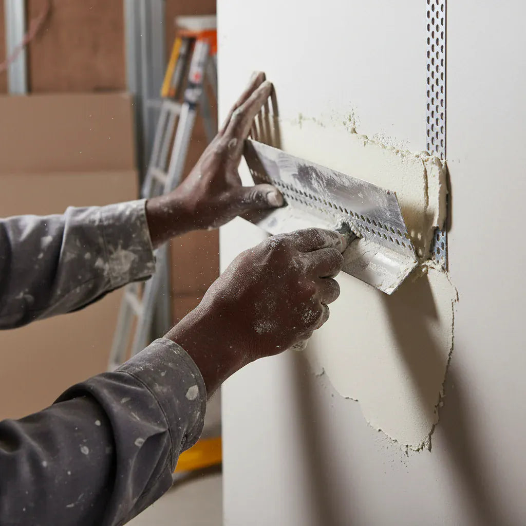 JIB Perforated Galvanized L-shaped Wall Angle for Plasterboard Edges - 30 × 30 × 3000 mm (0.4 mm)