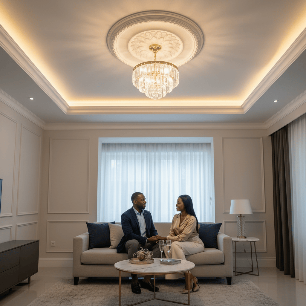 JIB POP Ceiling Centre Panel 50–60 cm - Decorative Interior Finish