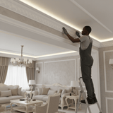 JIB POP Decorative Ceiling Cornice Mould 2.4 m - Classic Profile