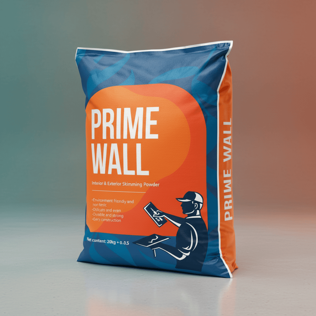JIB Prime Wall Interior & Exterior Skimming Powder - 20 kg