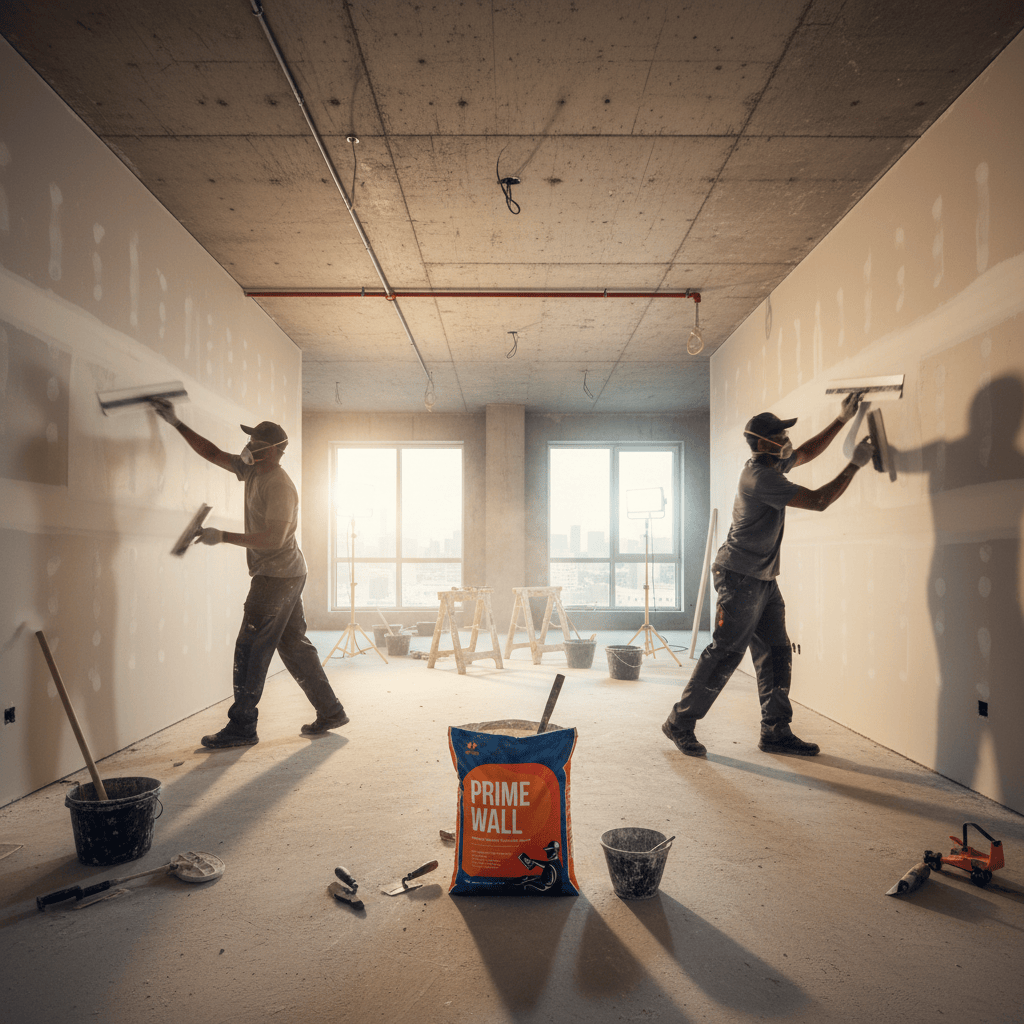 JIB Prime Wall Interior & Exterior Skimming Powder - 20 kg