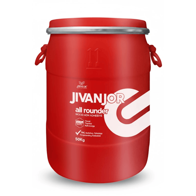 Jivanjor Adhesive & Glue Jivanjor Vamicol All Rounder Synthetic Multi Purpose Resin Drum Adhesive - 50kg
