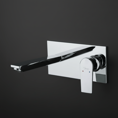 JQ Taps & Faucets Jaquar Aria Built-in Manual Valve Basin Mixer - ARI-CHR-39233NK