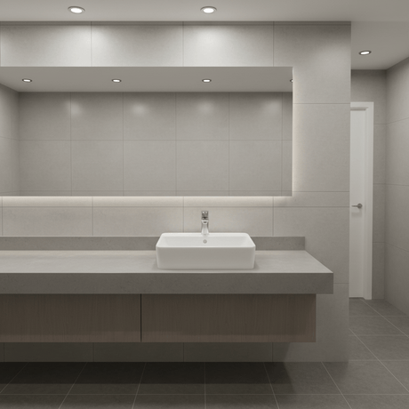 JQ Bathroom Sink Jaquar Aspire Rectangular Shaped TableTop Wash Basin - AIS-WHT-101901