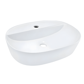 JQ Bathroom Sink Jaquar Designer Oval Countertop Basin - JDS-WHT-25937
