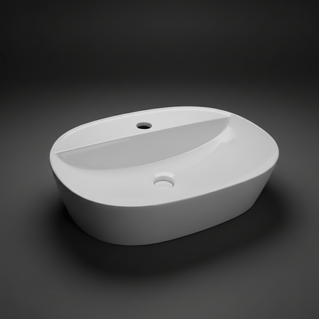 JQ Bathroom Sink Jaquar Designer Oval Countertop Basin - JDS-WHT-25937