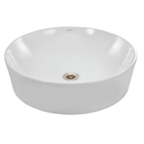 JQ Bathroom Sink Jaquar Opal Round Thin Rim Wash Basin - OPS-WHT-15901N