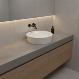 JQ Bathroom Sink Jaquar Opal Round Thin Rim Wash Basin - OPS-WHT-15901N