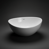JQ Bathroom Sink Jaquar Table Top Oval White Continental Wash Basin - CNS-WHT-903