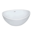 JQ Bathroom Sink Jaquar Table Top Oval White Continental Wash Basin - CNS-WHT-903