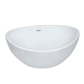 JQ Bathroom Sink Jaquar Table Top Oval White Continental Wash Basin - CNS-WHT-903