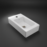 JQ Bathroom Sink Jaquar Table Top Rectangular Basin - JDS-WHT-25801