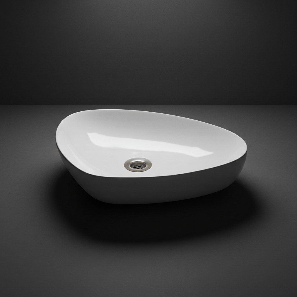 JQ Bathroom Sink Jaquar Table Top Speciality White Wash Basin - LYS-WHT-38901N