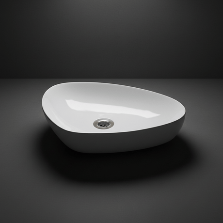 JQ Bathroom Sink Jaquar Table Top Speciality White Wash Basin - LYS-WHT-38901N