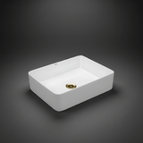 JQ Bathroom Sink Jaquar Thin Rim Table Top Basin - JDS-WHT-25907N