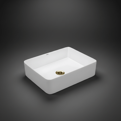 JQ Bathroom Sink Jaquar Thin Rim Table Top Basin - JDS-WHT-25907N