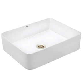 JQ Bathroom Sink Jaquar Thin Rim Table Top Basin - JDS-WHT-25907N