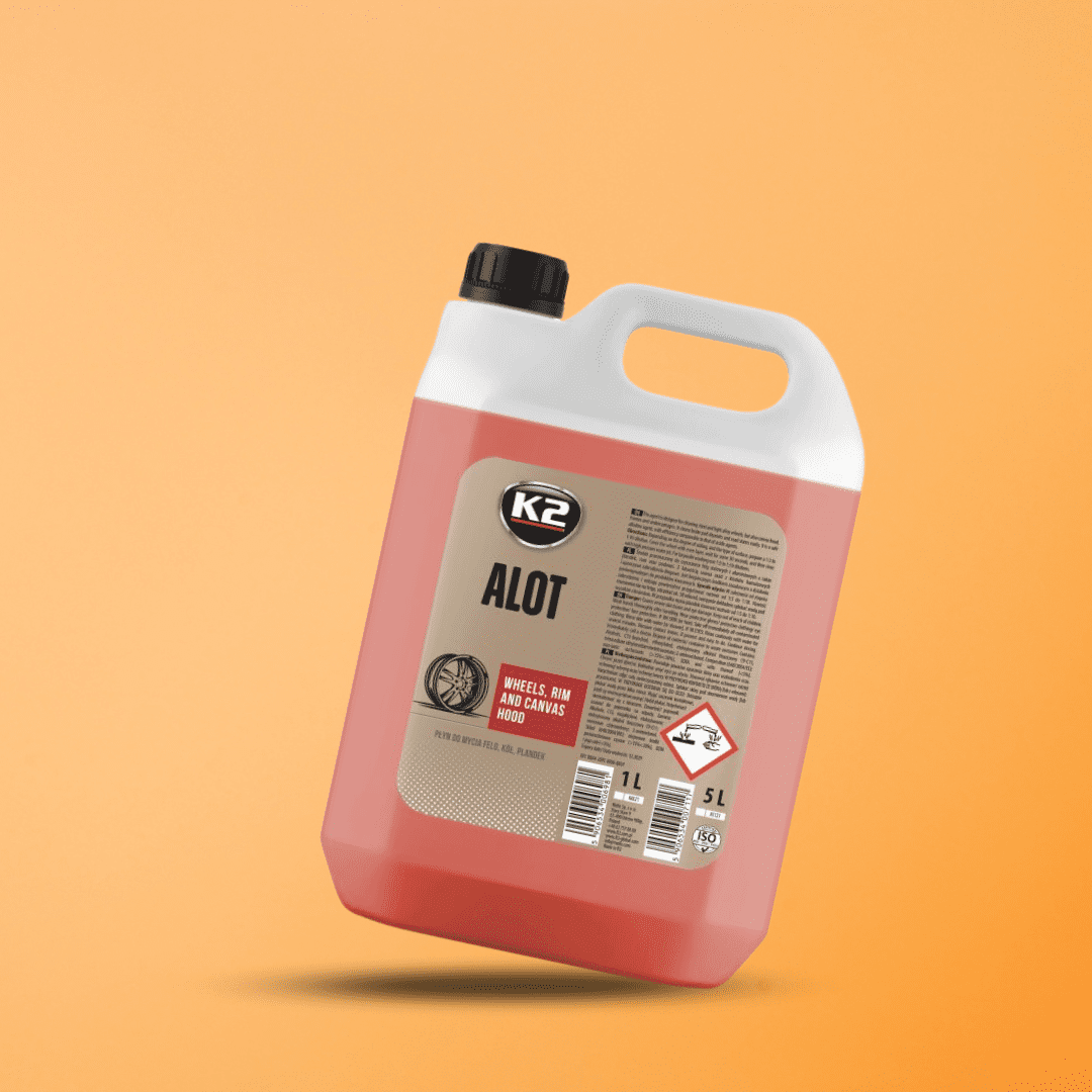 K2 Cleaning & Detailing K2 Alot Wheel Rims And Canvas Hood Cleaner - 5L