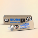 K2 Cleaning & Detailing K2 Aluchrom Chrome and Aluminium Metal Polish - 120g