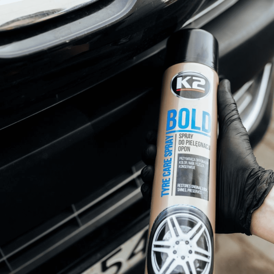 K2 Cleaning & Detailing K2 Bold Tire Shine Spray - 600ml