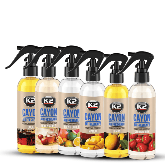 K2 Interior Care & Odor Control K2 Cayon Odor Neutralizer Air Freshener Sprays - 250ml