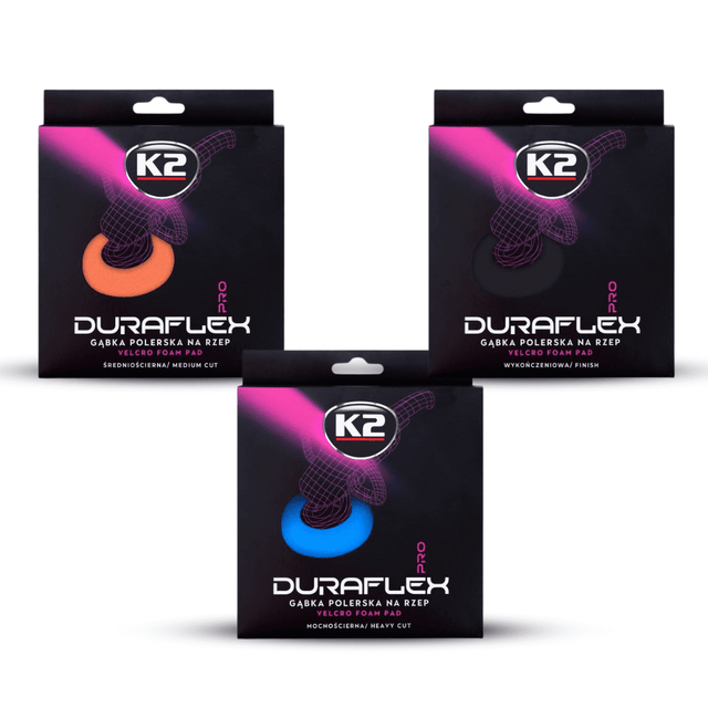 K2 Cleaning & Detailing K2 Duraflex Pro Strong Abrasive Polishing Sponge