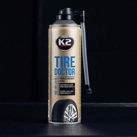 K2 Engine Oils & Vehicle Fluids K2 Tire Doctor Tire Inflator - 500ml
