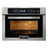 Kaiser compact stainless-steel oven with microwave function on white