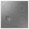 Kaiser Herd induction hob on white