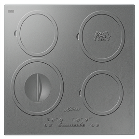 Kaiser Herd induction hob on white