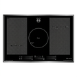 Kaiser La Perle 77cm induction hob on white