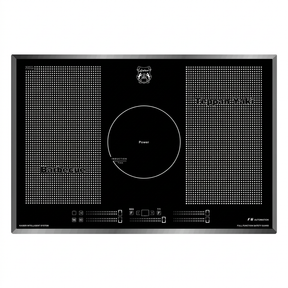 Kaiser La Perle 77cm induction hob on white