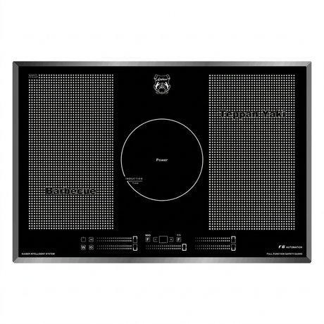 Kaiser La Perle 77cm induction hob on white